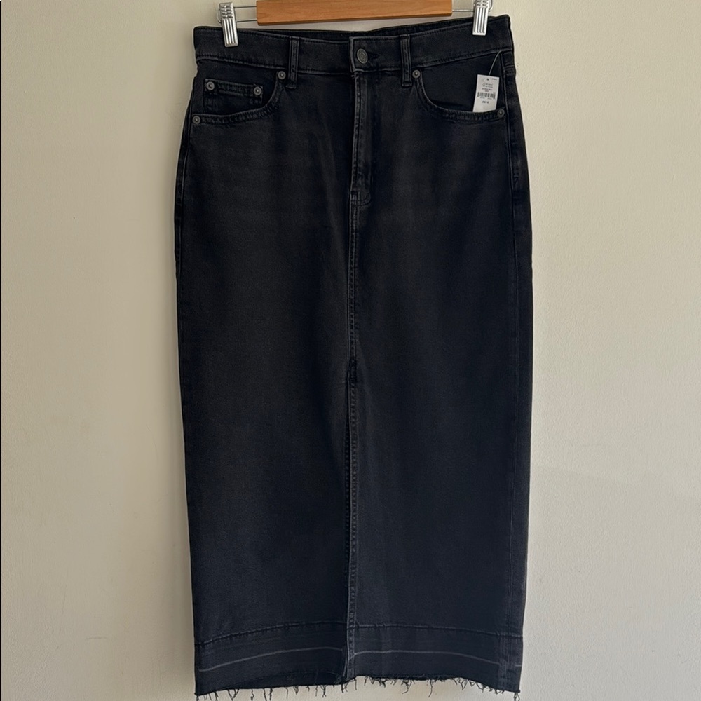 Gap Denim Midi Skirt nwt
